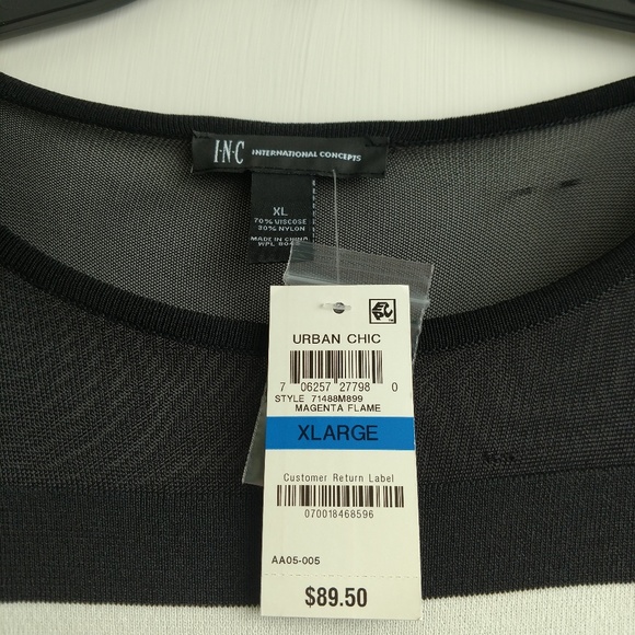 NWT INC Internationao Concepts Sweater Dress - Picture 1 of 2